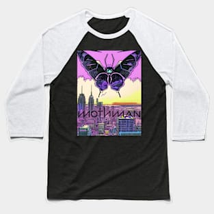 Mothman Cometh Baseball T-Shirt